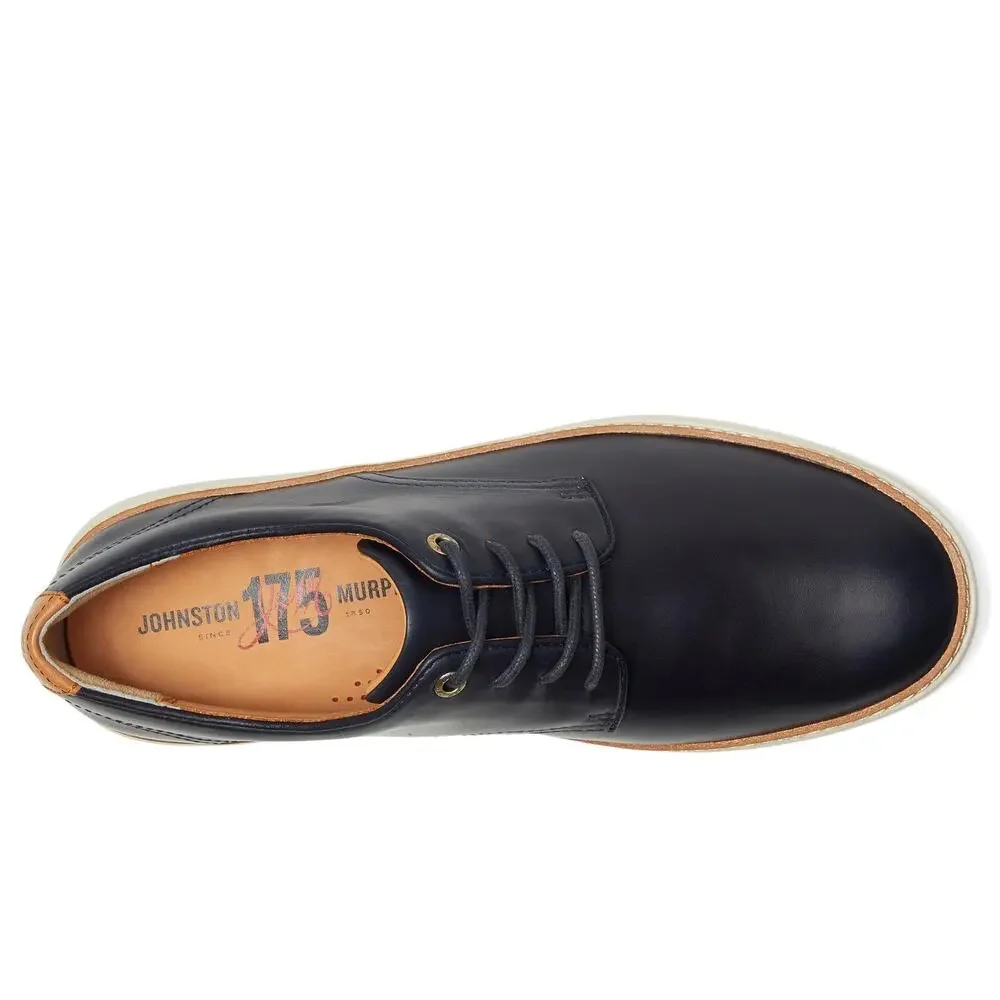 JOHNSTON & MURPHY MENS MCGUFFEY 2 175TH PLAIN TOE NAVY 12 M (D)